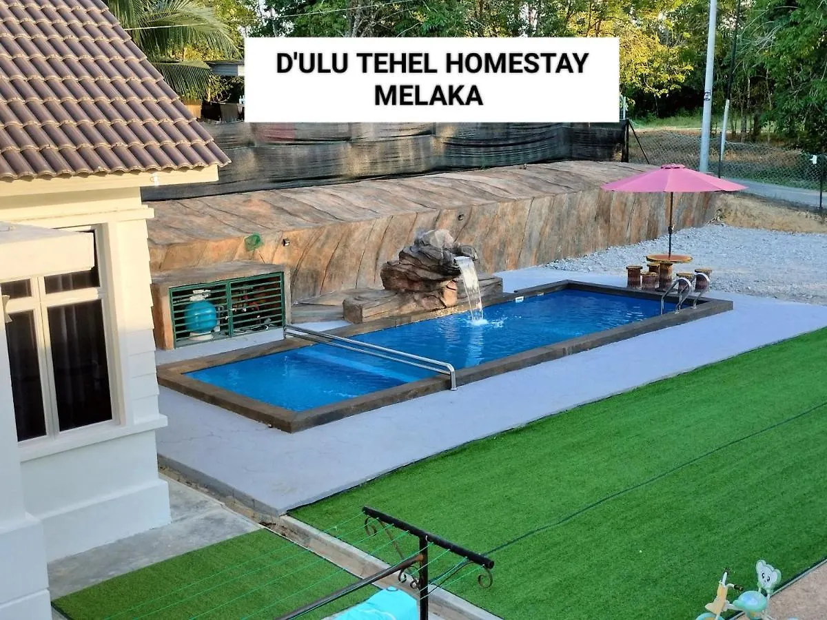 D'Ulu Tehel Homestay Melaka - Private Swimming Pool